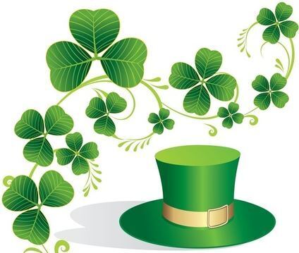 shamrock hat illustration